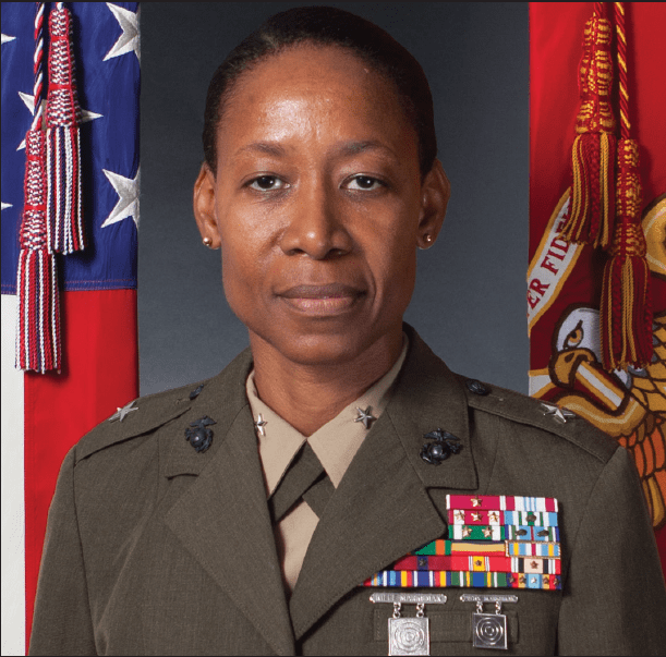 United States Marine Corps Brigadier General Lorna M. Mahlock