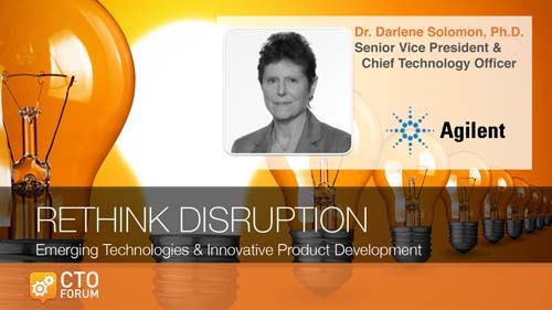 Preview: Keynote Lecture by Agilent Technologies SVP & CTO Dr. Darlene Solomon at RETHINK DISRUPTION 2020