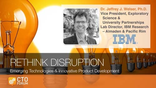 Preview: Keynote Lecture by IBM Research Director Dr. Jeff Welser at RETHINK DISRUPTION 2020