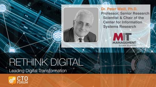 Prof. Peter Weill “Future Ready – Four Pathways to Digital Transformation” Keynote at RETHINK DIGITAL 2020