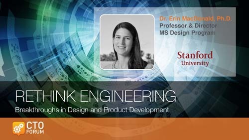 Keynote by Stanford University Professor Erin MacDonald at RETHINK ENGINEERING 2018