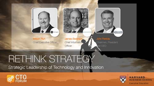 Preview of Q & A Session featuring GE Digital William Ruh, Monsanto James Swanson, and Nucor John Ferriola at RETHINK STRATEGY 2017