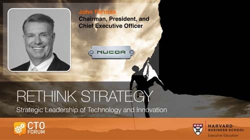 Nucor Chairman, President, and CEO John Ferriola Keynote at RETHINK STRATEGY 2017