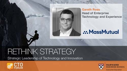 Massacusetts Mutual Gareth Ross “MassMutual’s Innovation Journey” Keynote at RETHINK STRATEGY 2020
