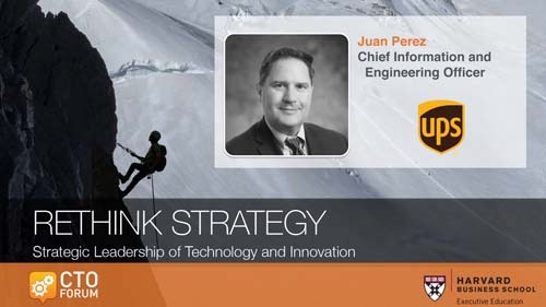 UPS Juan Perez Keynote Address at RETHINK STRATEGY 2020