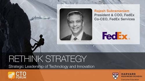 FedEx Rajesh Subramaniam Keynote at RETHINK STRATEGY 2020