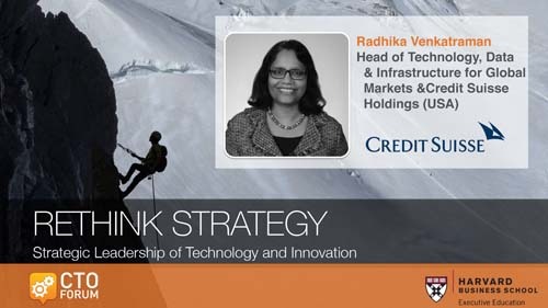 Credit Suisse Radhika Venkatraman Keynote Address at RETHINK STRATEGY 2020