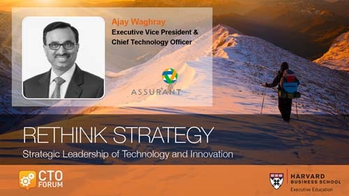 Executive Keynote by Assurant EVP & CTO Mr. Ajay Waghray at RETHINK STRATEGY 2018