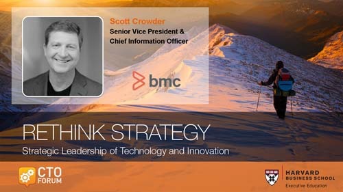 Executive Keynote by BMC Software SVP & CIO Mr. Scott Crowder at RETHINK STRATEGY 2018