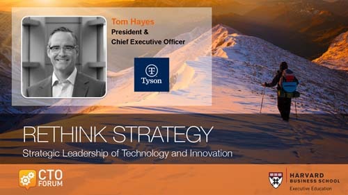 Executive Keynote by Tyson Foods CEO & President Mr. Tom Hayes at RETHINK STRATEGY 2018