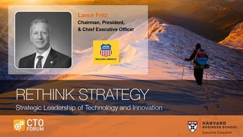 Executive Keynote by Union Pacific Chairman, CEO & President Mr. Lance Fritz at RETHINK STRATEGY 2018