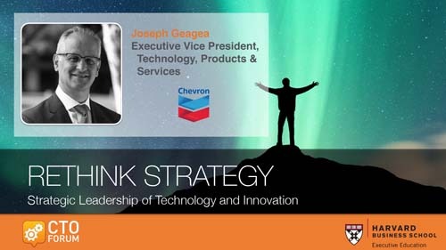 Keynote Address by Chevron EVP, Technology, Projects and Services Mr. Joseph C. Geagea at RETHINK STRATEGY 2019