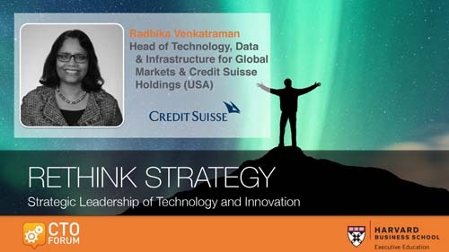 Keynote Address by Credit Suisse Head of Technology, Data & Infrastructure for Global Markets & Cred