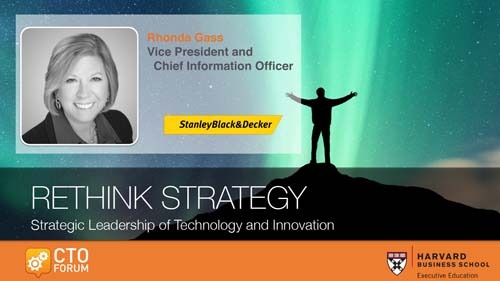 Keynote Address by Stanley Black & Decker VP & CIO Ms. Rhonda Gass at RETHINK STRATEGY 2019