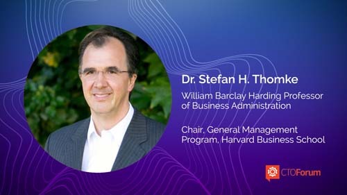 Keynote Lecture: Harvard Business School Professor Stefan Thomke at 2021 RETHINK STRATEGY