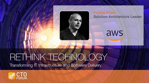 Keynote by Amazon Web Services Furkan Khan “Software or Nowhere” at RETHINK TECHNOLOGY 2018