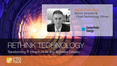 Keynote by CenterPoint Energy’s Dr. Steven Pratt “Augmented Intelligence” at RETHINK TECHNOLOGY 2018