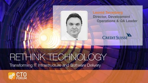 Keynote by Credit Suisse’s Leonid Tsvayberg “Software or Nowhere” at RETHINK TECHNOLOGY 2018