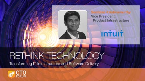 Keynote by Intuit’s Sembian Krishnamurthy on Cloud Computing at RETHINK TECHNOLOGY 2018