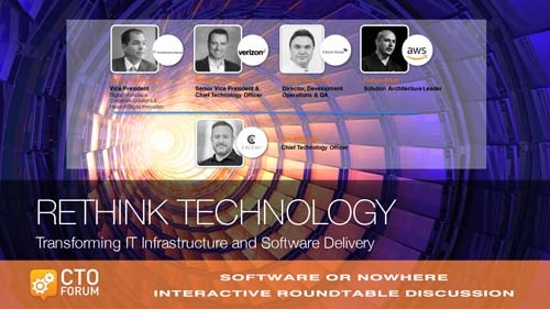 Panel Discussion for “Software or Nowhere” at RETHINK TECHNOLOGY 2018