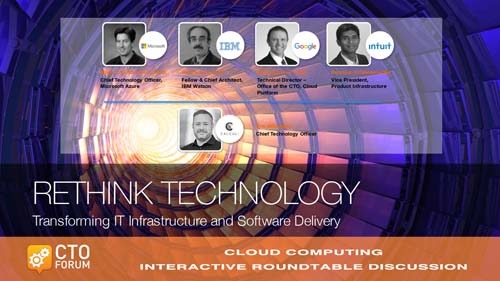 Panel Discussion for Cloud Computing at RETHINK TECHNOLOGY 2018