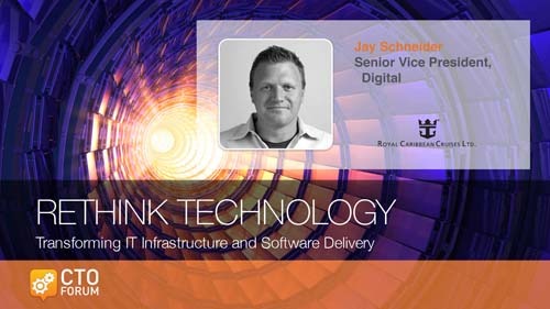 Keynote by Royal Caribbean Cruise Ltd.’s Jay Schneider “Rebooting Productivity” at RETHINK TECHNOLOGY 2018