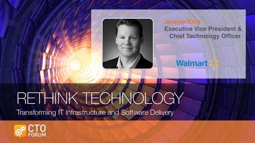 Keynote by Walmart’s Jeremy King “Rebooting Productivity” at RETHINK TECHNOLOGY 2018