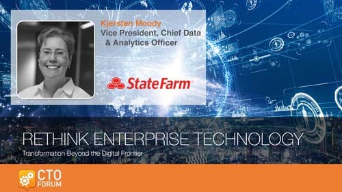 Keynote by State Farm Vice President, Chief Data & Analytics Officer Kjersten Moody at RETHINK ENTERPRISE TECHNOLOGY 2020