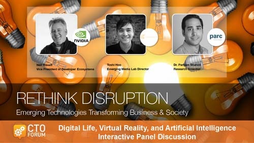 Panel Discussion – Digital Life, Virtual Reality, Artificial Intelligence at RETHINK DISRUPTION 2017