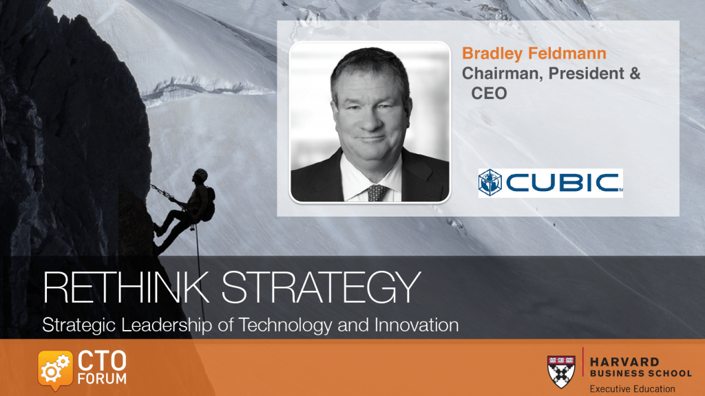 Keynote by Cubic Corporation Chairman, President & CEO Bradley Feldmann at RETHINK STRATEGY 2020