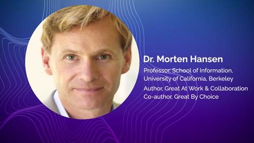 Keynote Address by Professor Morten T. Hansen at RETHINK CULTURE 2021