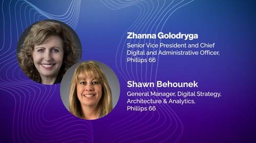 Keynote Address by Phillips 66 Zhanna Golodryga and Shawn Behounek at RETHINK OPERATIONS 2021