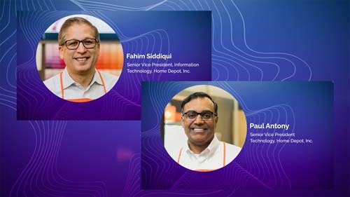 Preview: Home Depot Fahim Siddiqui and Paul Antony at RETHINK TECHNOLOGY 2021