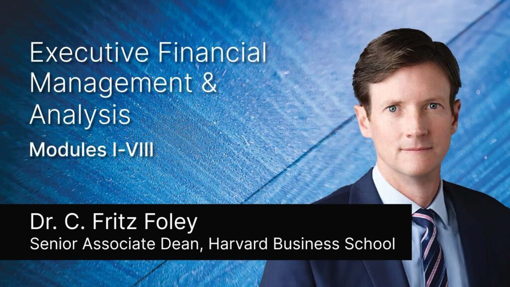 Keynote Address by Professor C. Fritz Foley at TECHNOLOGY MANAGEMENT SERIES MODULE 1