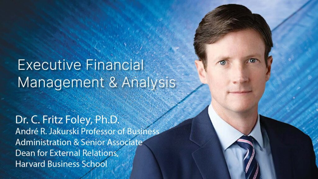 Keynote Address by Professor C. Fritz Foley at TECHNOLOGY MANAGEMENT SERIES MODULE 6
