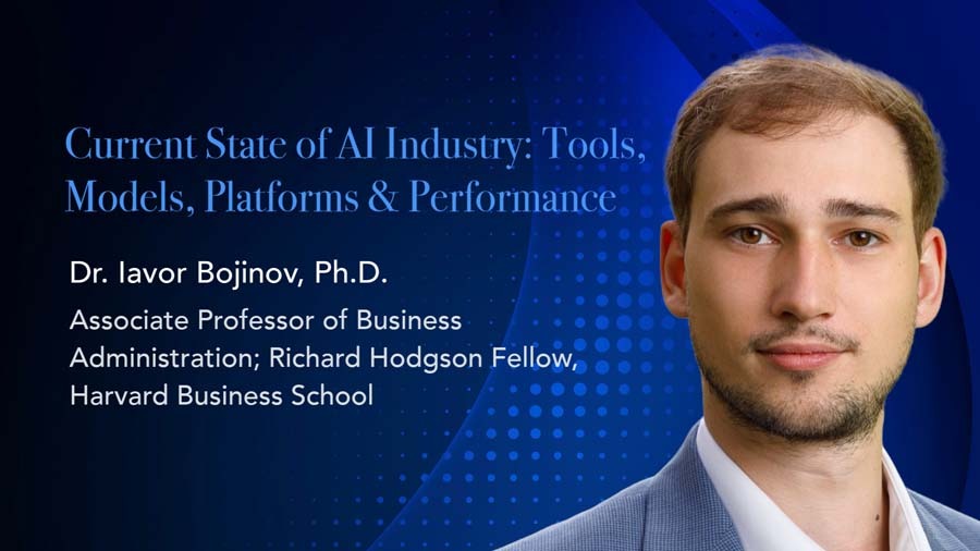 Keynote Address by Dr. Iavor Bojinov at ENTERPRISE AI LEADERSHIP SERIES MODULE 1