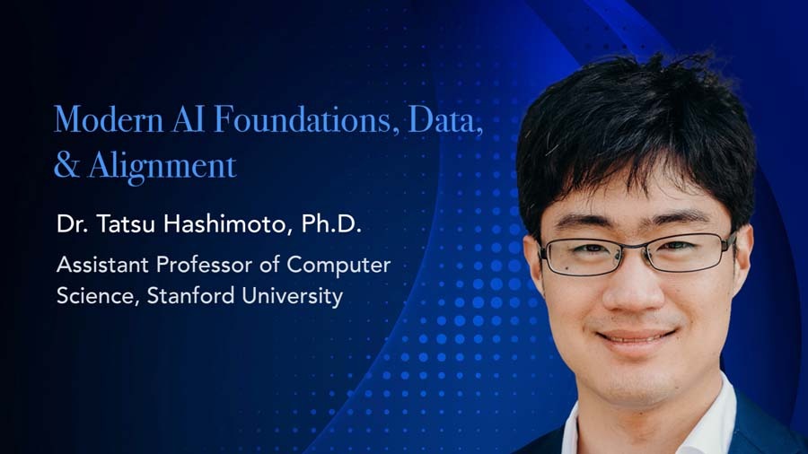 Keynote Address by Dr. Tatsunori Hashimoto at ENTERPRISE AI LEADERSHIP SERIES MODULE 1